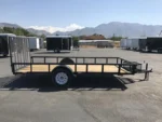 6 X 14 Carry-On Utility Pipe Top Trailer - Image 4