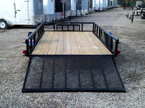 Carry-On 6x14 Utility Pipe Top Trailer - Image 5