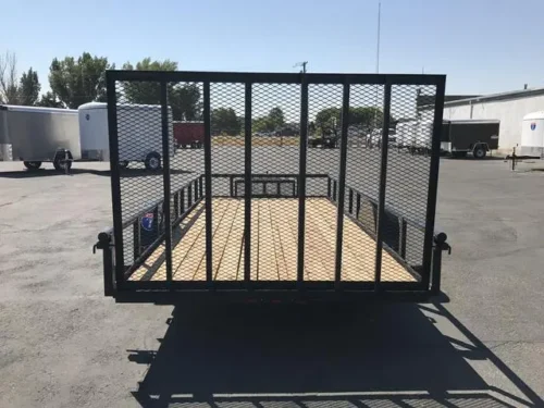 6 X 14 Carry-On Utility Pipe Top Trailer - Image 2