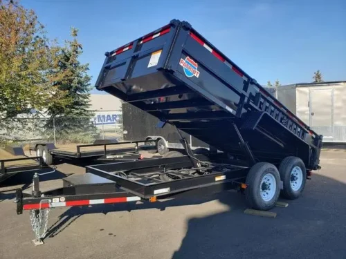 7 X 14 Carry-On Patriot Dump 14K Trailer - Image 2