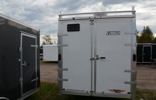 2023 Mission Trailers 7x16 Aluminum Contractor Trailer – Barn Doors, Drop Axle, 4-Year Warranty - Image 4