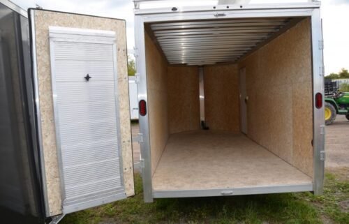 2023 Mission Trailers 7x16 Aluminum Contractor Trailer – Barn Doors, Drop Axle, 4-Year Warranty - Image 5