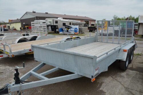 2023 Advantage 14' Galvanized Landscape Trailer - Image 3