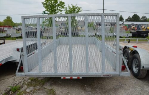 2023 Advantage 14′ Galvanized Landscape Trailer - Image 5