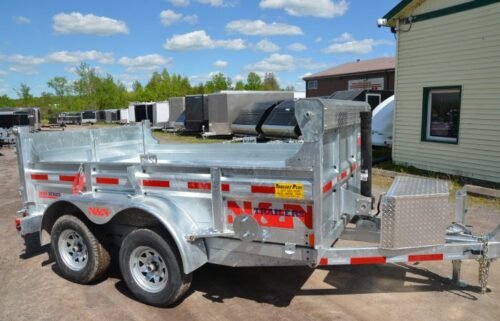 2023 N&N 6×10 Galvanized 5T Dump Trailers - Image 4
