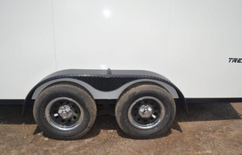 2023 Impact Tremor 7x16 Cargo Trailer – Secure Cargo Package, Ramp Door, Black Trim - Image 3