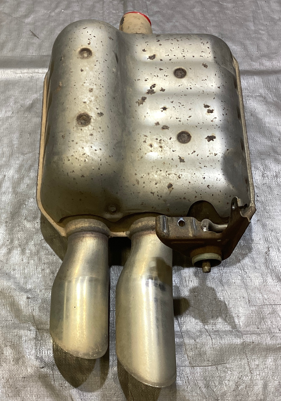 IMG_0191__66617.1742564549.jpg 2018-2023 Ford Mustang GT 5.0 Driver Side Exhaust Muffler w/ Tips / FM012 - Image 1