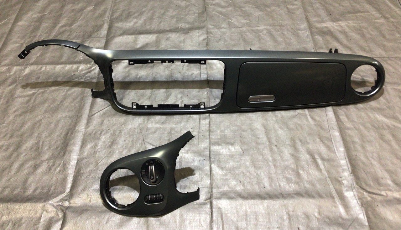 IMG_1015__31055.1629998040.jpg 2012-2019 Volkswagen Beetle R-Line Dashboard Trim Panel w/ Storage / Grey / VB001 - Image 1