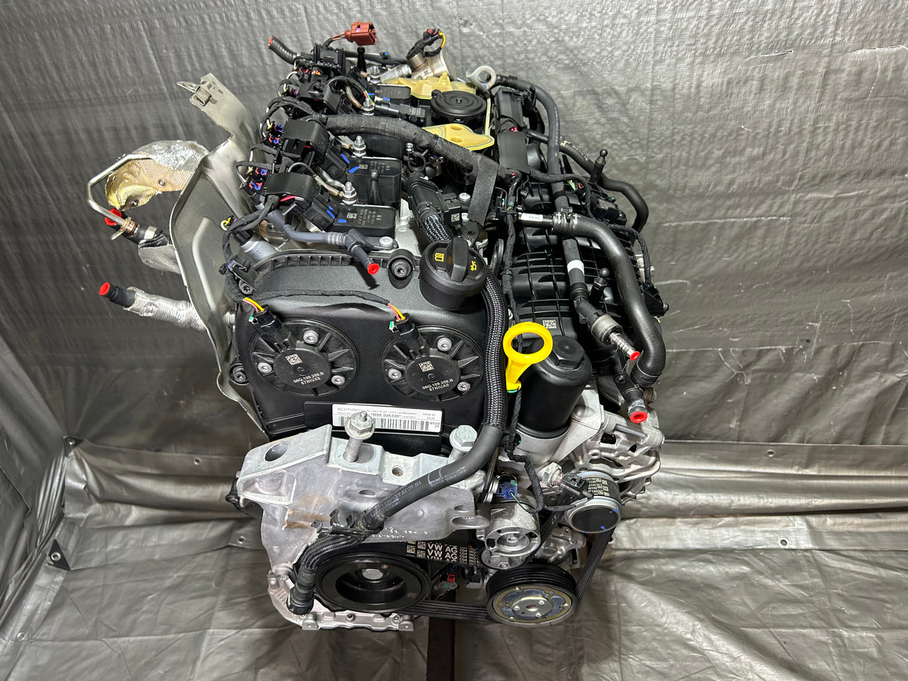 IMG_1147__88012.1782135765.jpg 2022-2025 Volkswagen MK8 Golf R 2.0l Engine Long Block / DSFA / 19K M8R01 - Image 1