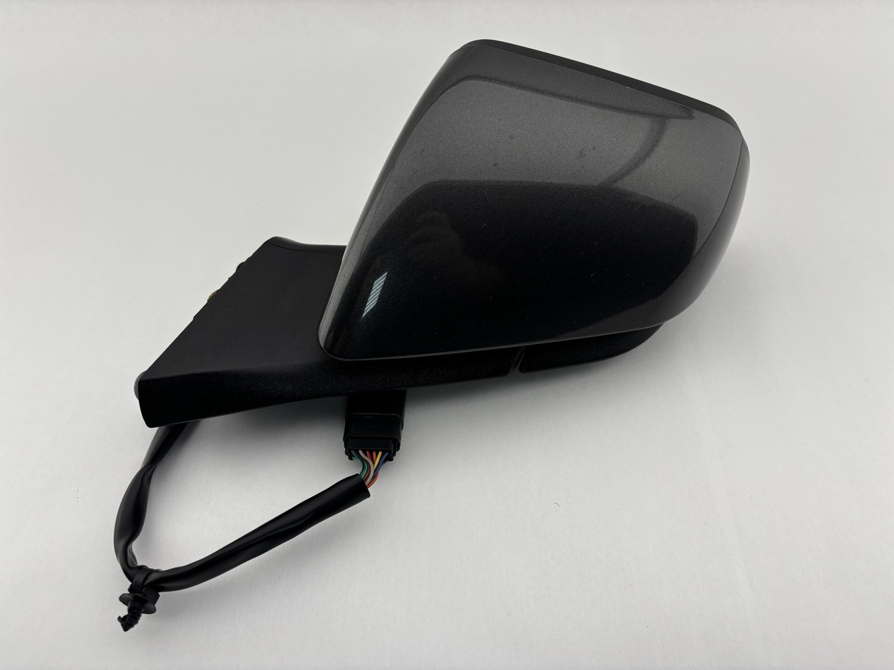 IMG_1188__35439.1768324321.jpg 2015-2020 Ford Mustang GT S550 Driver Side Mirror w/ Blind Spot / Magnetic Metallic FM016 - Image 1