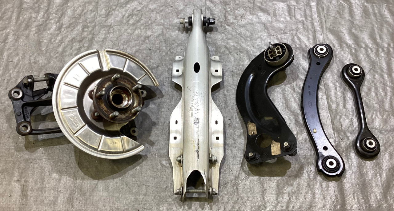 IMG_1414__88775.1752779660.jpg 2022-2024 Ford Maverick AWD Passenger Rear Knee Hub Assembly w/ Control Arms / 28K MV004 - Image 1