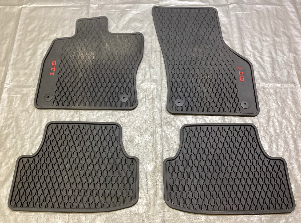 IMG_1486__12531.1747755188.jpg 2022-2024 Volkswagen MK8 GTI OEM All Weather Rubber Floor Mats / USED / M8001 - Image 1