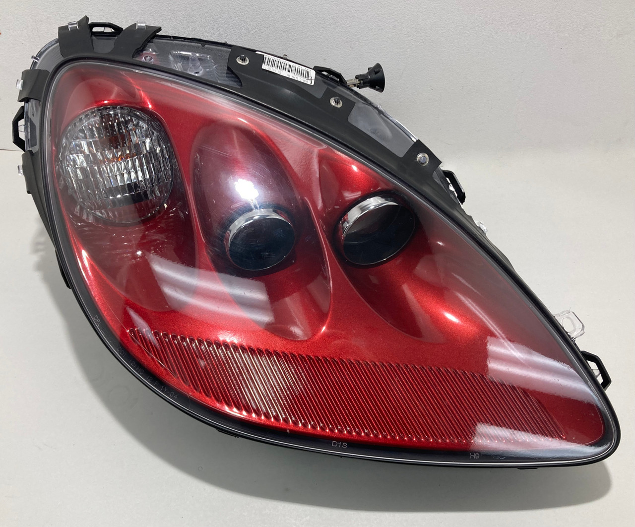 IMG_1497__05609.1726864026.jpg 2005-2013 Chevrolet Corvette C6 Passenger Side Xenon HID Headlight / Crystal Red Metallic C6016 - Image 1