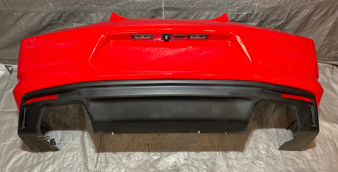 IMG_1535__05402.1754319670.jpg 2020-2024 Chevrolet Camaro LT1 Rear Bumper Cover w/ Valance / Red Hot CM002 - Image 1
