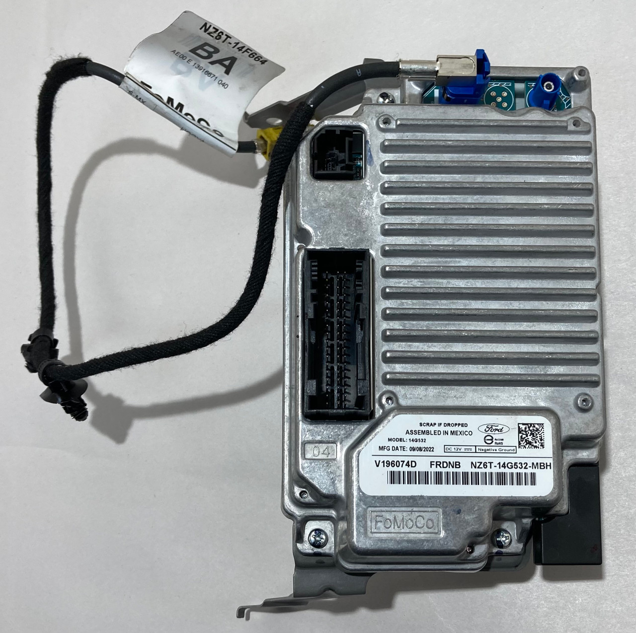 IMG_1674__86790.1711488920.jpg 2022-2023 Ford Maverick Lariat Sync 3 Radio Navigation Head Unit Receiver / NZ6T14G532MBH / MV001 - Image 1
