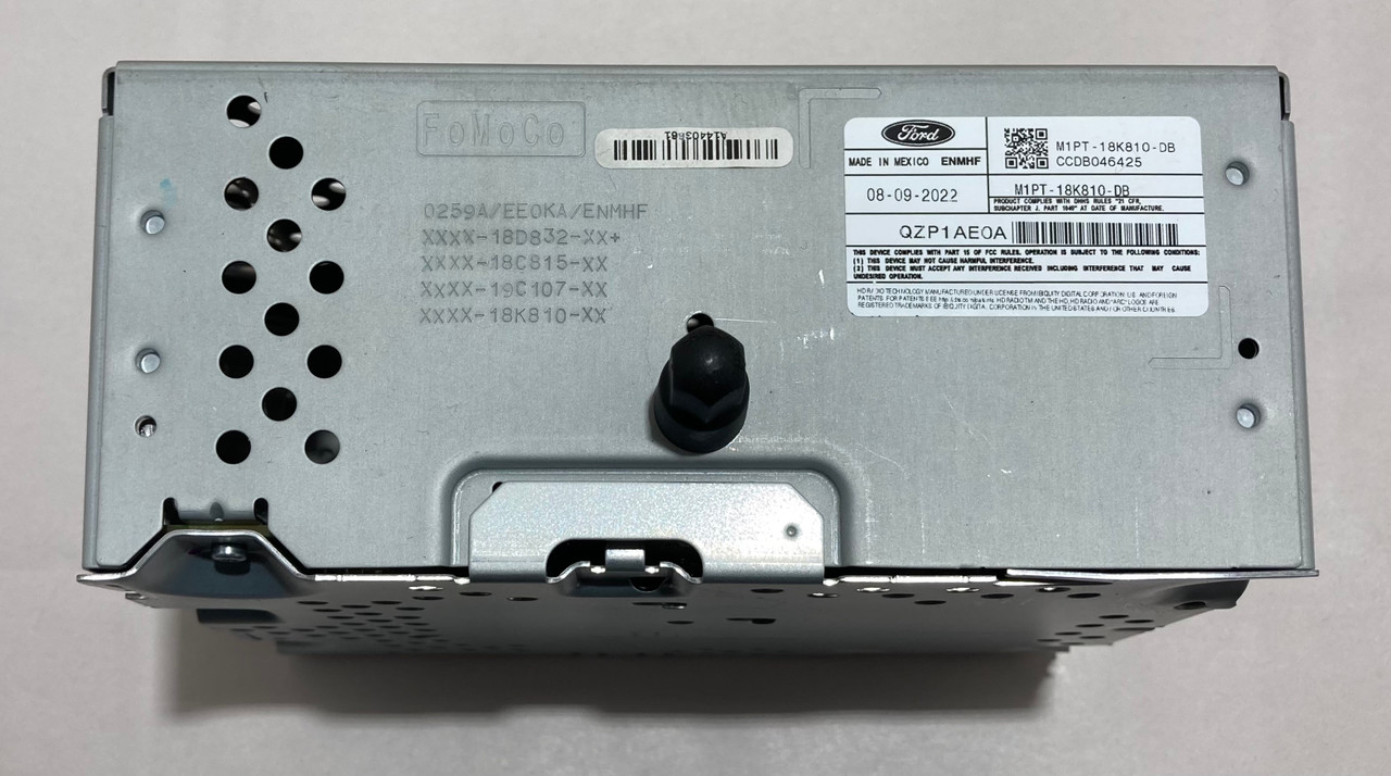 IMG_1704__66758.1711543119.jpg 2022-2023 Ford Maverick Radio Head Unit Receiver / M1PT18K810DB / MV001 - Image 1