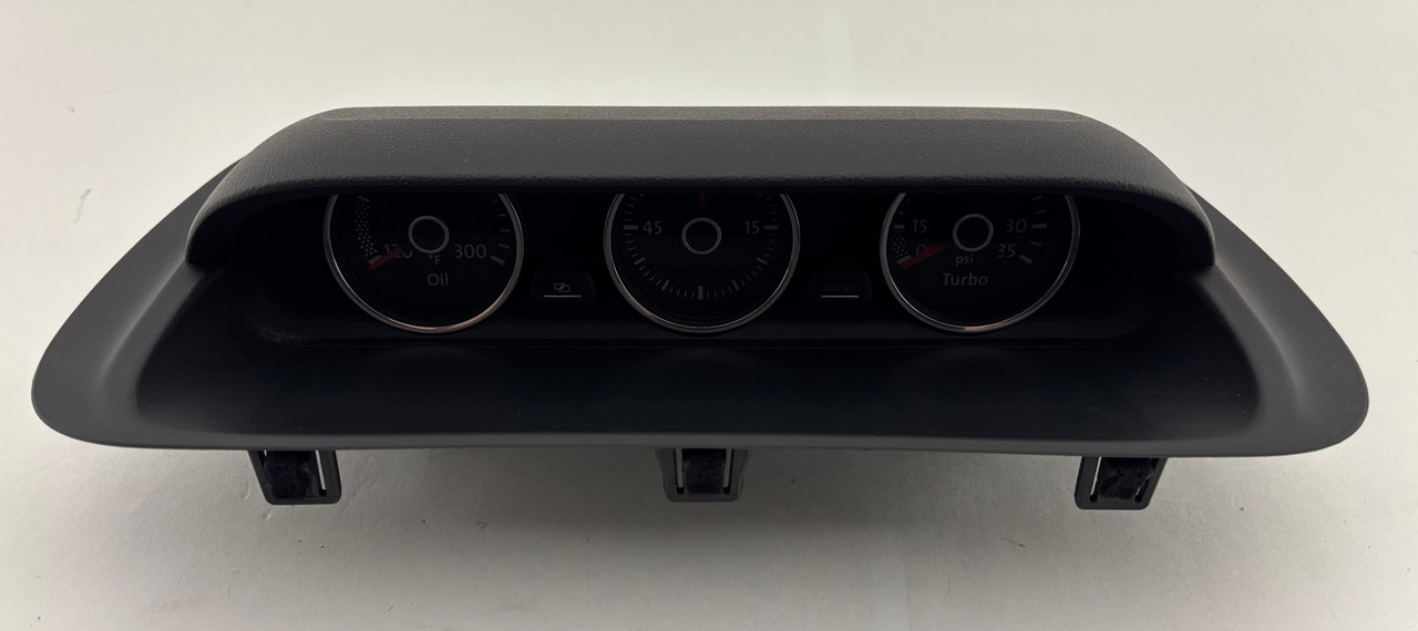 IMG_2285__29219.1778869390.jpg 2012-2015 Volkswagen Beetle Turbo Dashboard Auxiliary Gauges / 5C5919527A / VB013 - Image 1