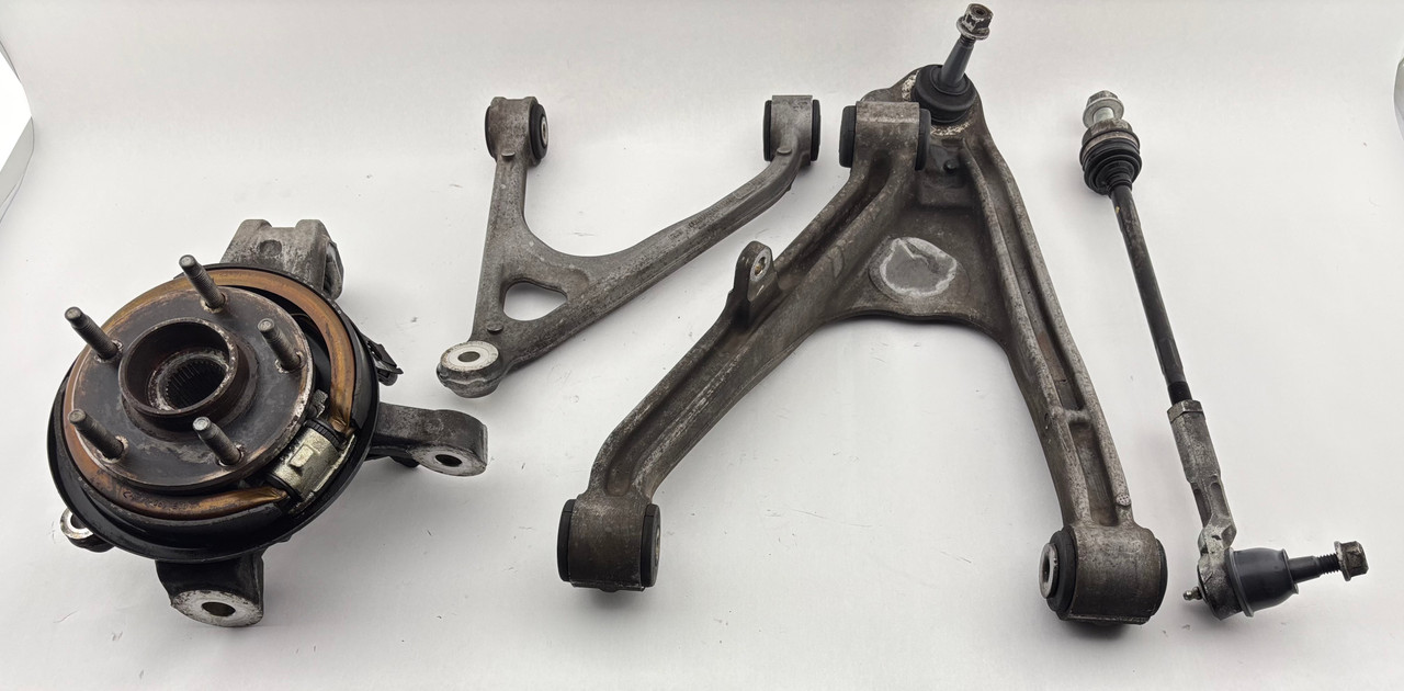 IMG_2620__73309.1775665039.jpg 2006-2013 Chevrolet Corvette C6 Grand Sport / Z06 Driver Rear Hub w/ Control Arms / 95K C6023 - Image 1
