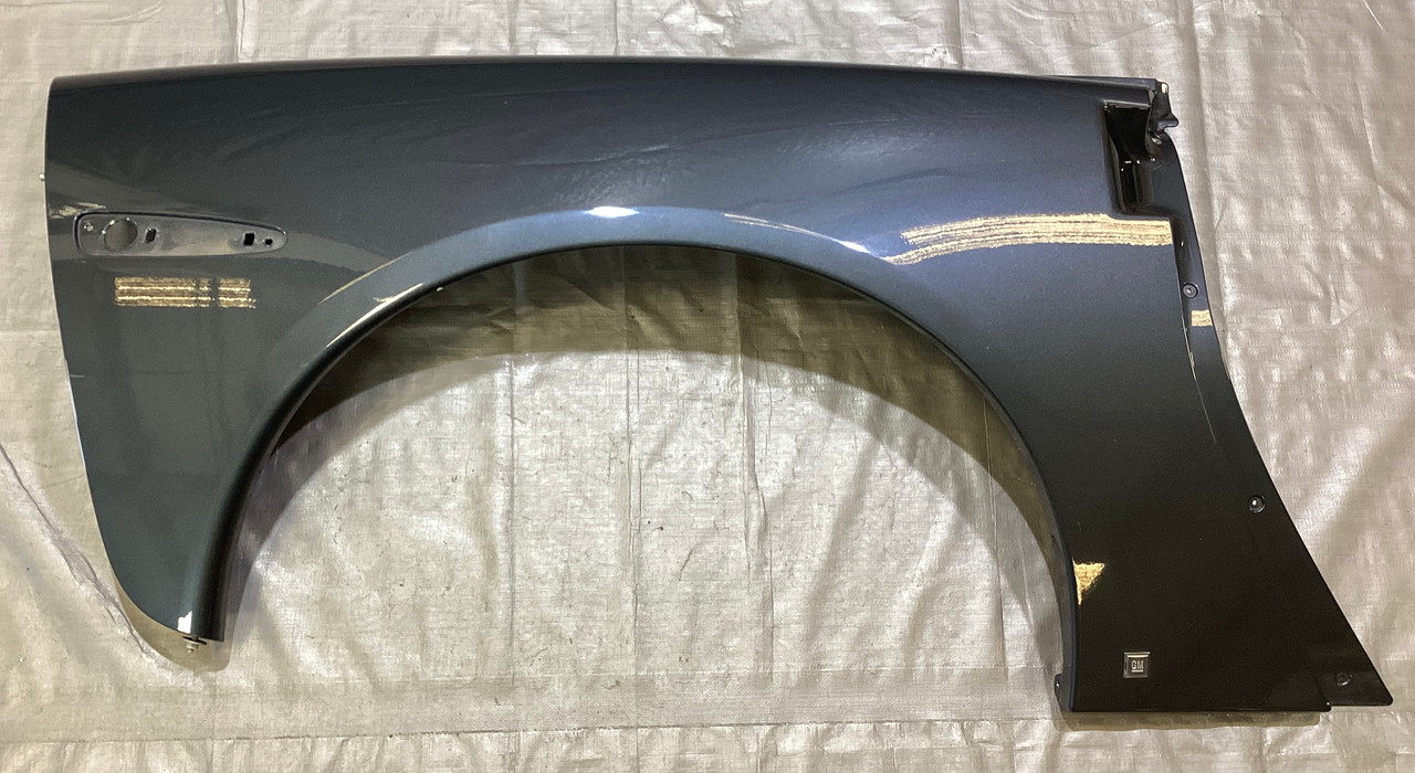 IMG_2808__00703.1720456415.jpg 2005-2013 Chevrolet Corvette C6 Base Coupe Passenger Side Rear Quarter Panel / Cyber Gray Metallic C6014 - Image 1