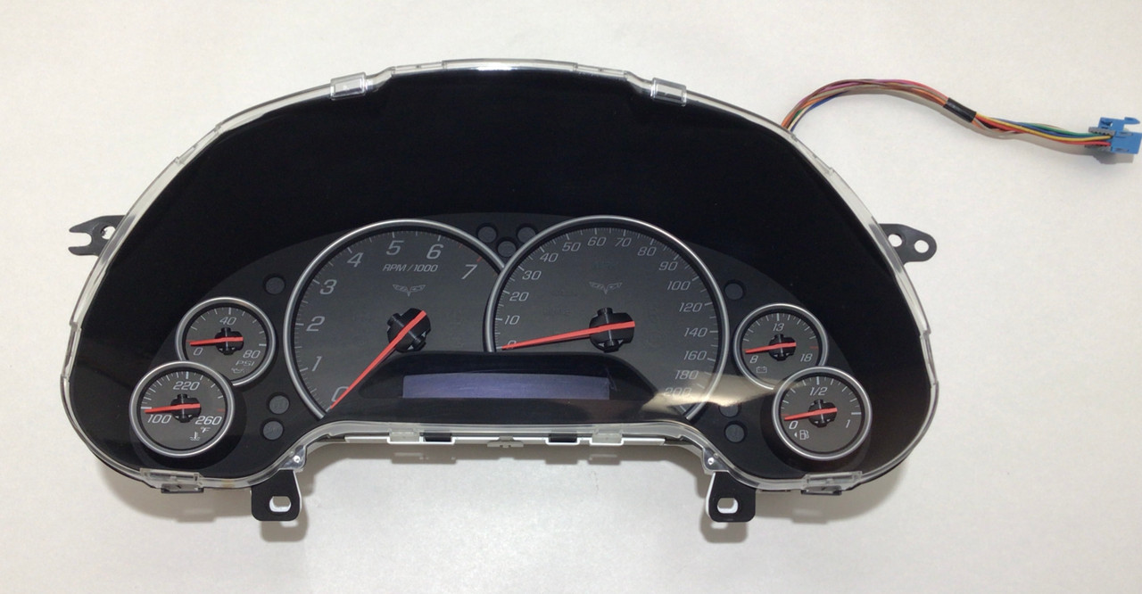 IMG_3191__34453.1670878974.jpg 2012 Chevrolet Corvette C6 Grand Sport Instrument Gauge Cluster / 20918251 / C6008 - Image 1