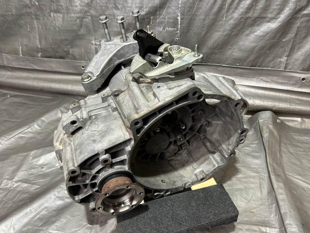 IMG_3315__21798.1779124892.jpg 2012-2013 Volkswagen Beetle Turbo 6 Speed Manual Transmission Transaxle / MWS / 87K VB013 - Image 1