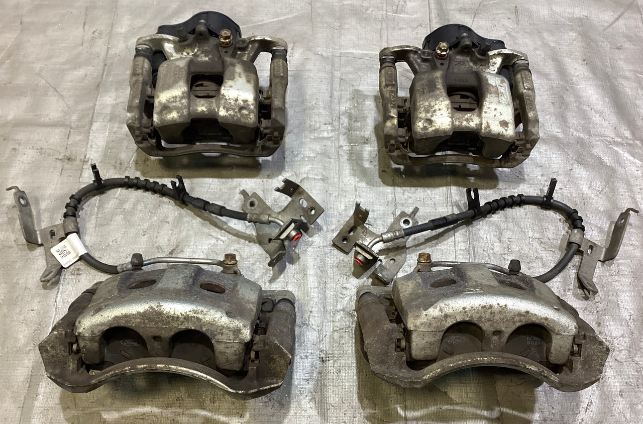 IMG_3324__97459.1738873480.jpg 2021-2024 Ford Bronco OEM Brake Calipers / Set of 4 / 34K BR002 - Image 1