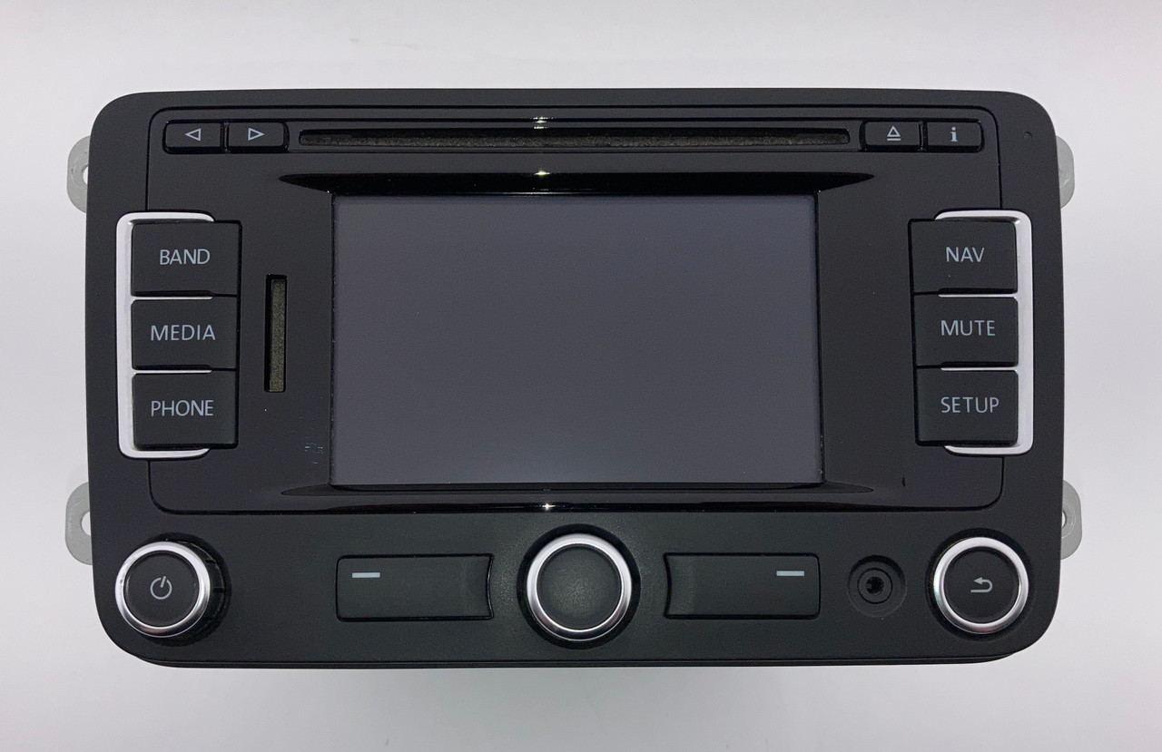 IMG_3375__08214.1766093628.jpg 2012-2016 Volkswagen Beetle OEM 5" Radio Head Unit Display / 1K0035274D / VB012 - Image 1