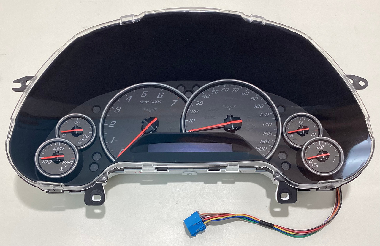 IMG_3458__55014.1758028965.jpg 2012 Chevrolet Corvette C6 Grand Sport Instrument Gauge Cluster / 20918251 / C6019 - Image 1
