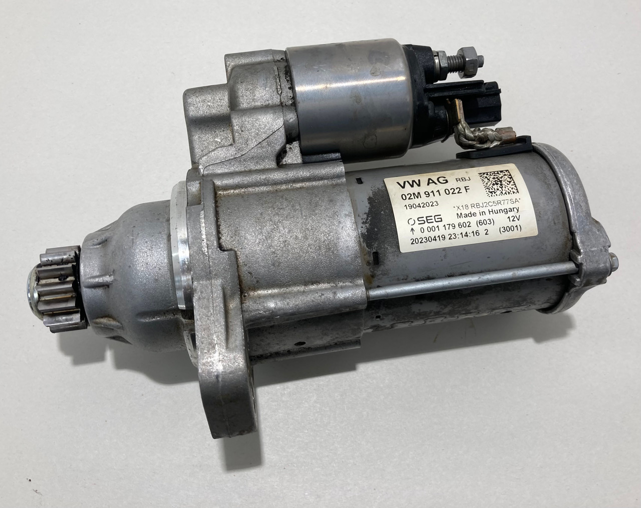 IMG_3721__88028.1747766515.jpg 2022-2024 Volkswagen MK8 GTI OEM Starter Motor / / 25K M8001 - Image 1