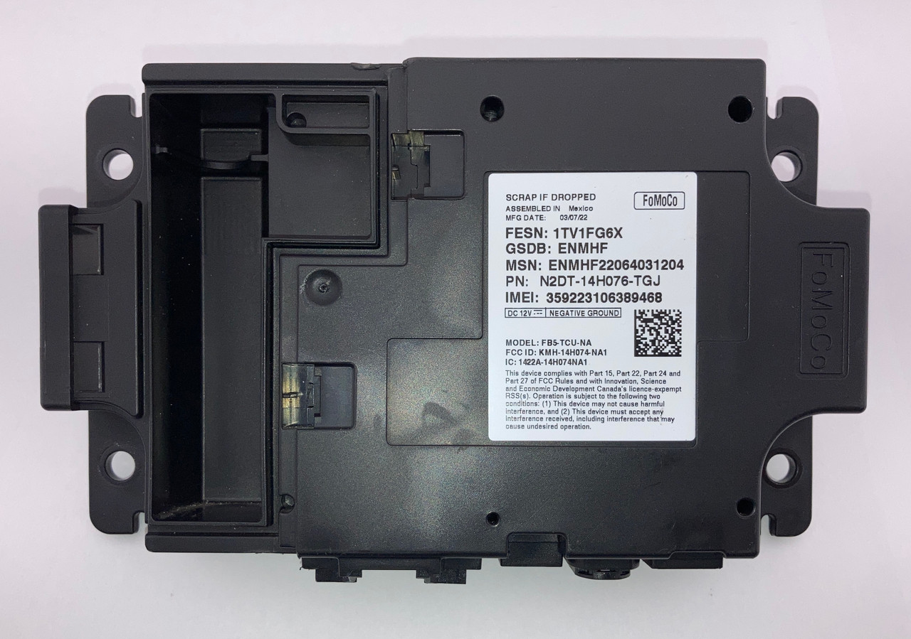 IMG_4030__45093.1759407717.jpg 2021-2022 Ford Bronco Telematic Communication Control Module / N2DT14H076TGJ / BR004 - Image 1