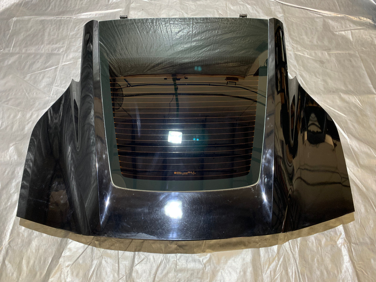 IMG_4070__41740.1671737051.jpg 2014-2019 Chevrolet C7 Corvette Stingray Coupe Rear Liftgate Trunk Lid / Black C7002 - Image 1