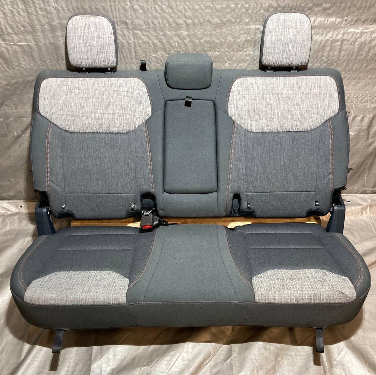 IMG_4308__77108.1723730568.jpg 2022-2023 Ford Maverick XLT Navy Pier Cloth Rear Seat Set / MV002 - Image 1
