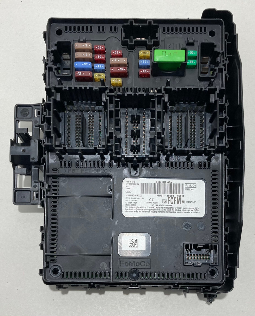 IMG_4435__05780.1728330400.jpg 2022-2023 Ford Maverick XLT 2.5l Hybrid Body Control Module Fuse Box / NZ6T18C612RC / MV003 - Image 1
