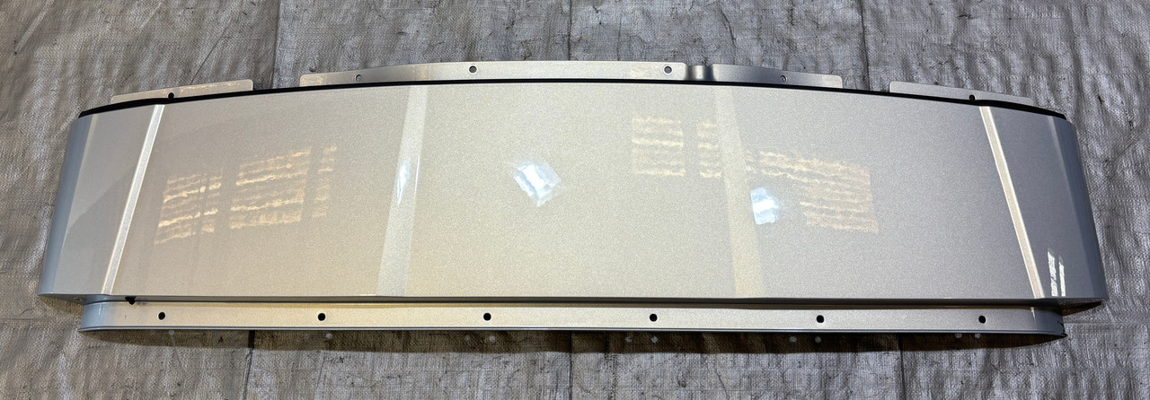 IMG_4445__45216.1769458502.jpg 2020-2025 Chevrolet C8 Corvette Coupe Rear Roof Halo Trim Panel / Silver Flare Metallic C8001 - Image 1