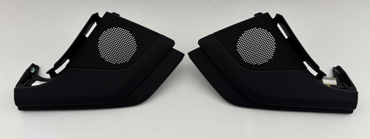 IMG_4552__00278.1769464146.jpg 2020-2022 Chevrolet C8 Corvette Stingray 1LT Dash Trims / Speaker Covers / Red Stitching / C8001 - Image 1