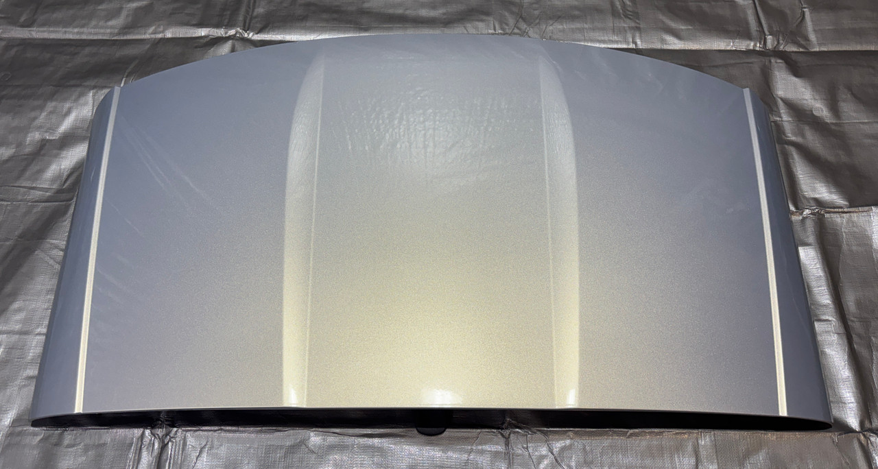 IMG_4587__58404.1769531246.jpg 2020-2025 Chevrolet C8 Corvette Coupe Removable Targa Roof Panel / Silver Flare Metallic C8001 - Image 1