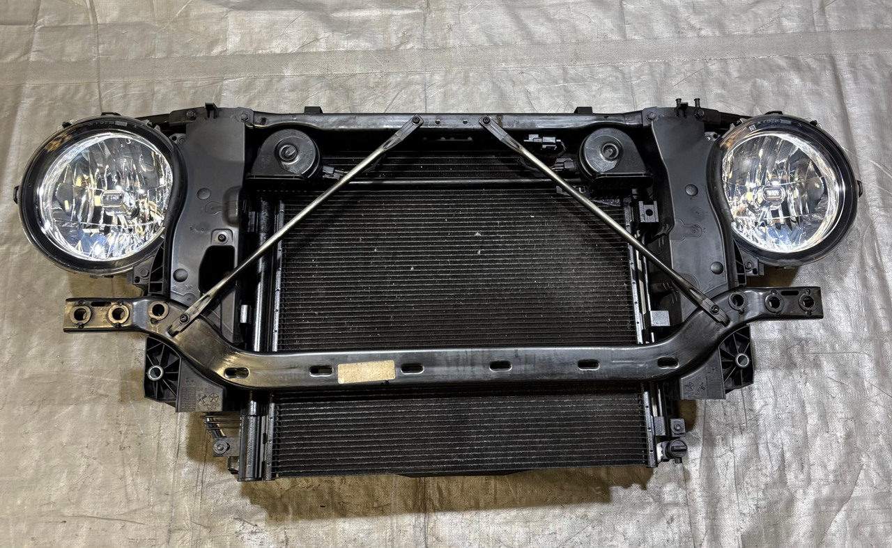 IMG_5164__58605.1779977818.jpg 2018-2024 Jeep Gladiator JT / Wrangler JL 3.6l Radiator Support Assembly w/ Cooling Fan / 61K JT004 - Image 1