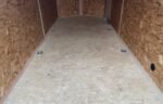 2023 Impact 7x16 Heavy Duty Cargo Trailer – Black, 5000# D-Rings, 400 Series Ramp - Image 4