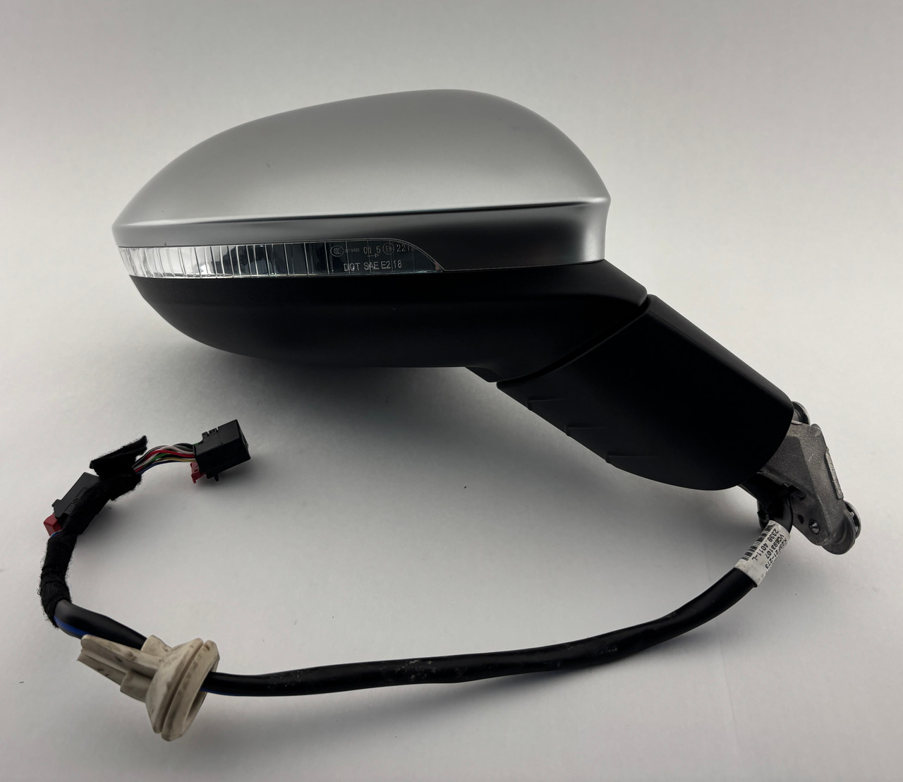 IMG_5368__03638.1781882792.jpg 2022-2024 Volkswagen MK8 Golf R Passenger Side Mirror / Matte Silver / M8R01 - Image 1
