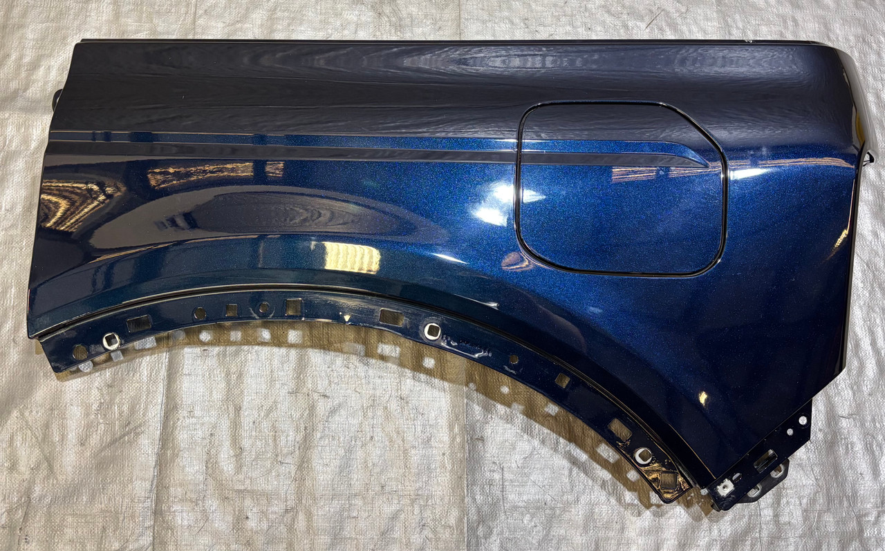 IMG_6265__17058.1773241658.jpg 2021-2024 Ford Bronco 4DR Driver Side Rear Quarter Panel Fender / Antimatter Blue Metallic BR005 - Image 1