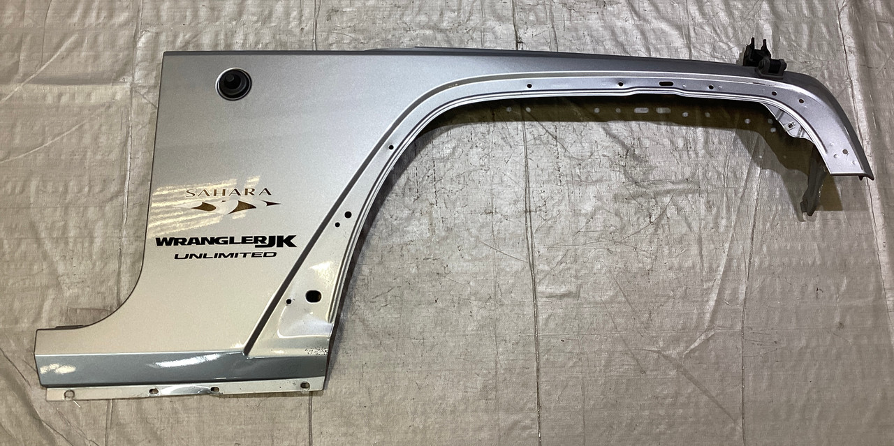 IMG_6327__12437.1714063415.jpg 2007-2018 Jeep Wrangler JK Passenger Side Fender Apron Panel / Billet Metallic JK011 - Image 1