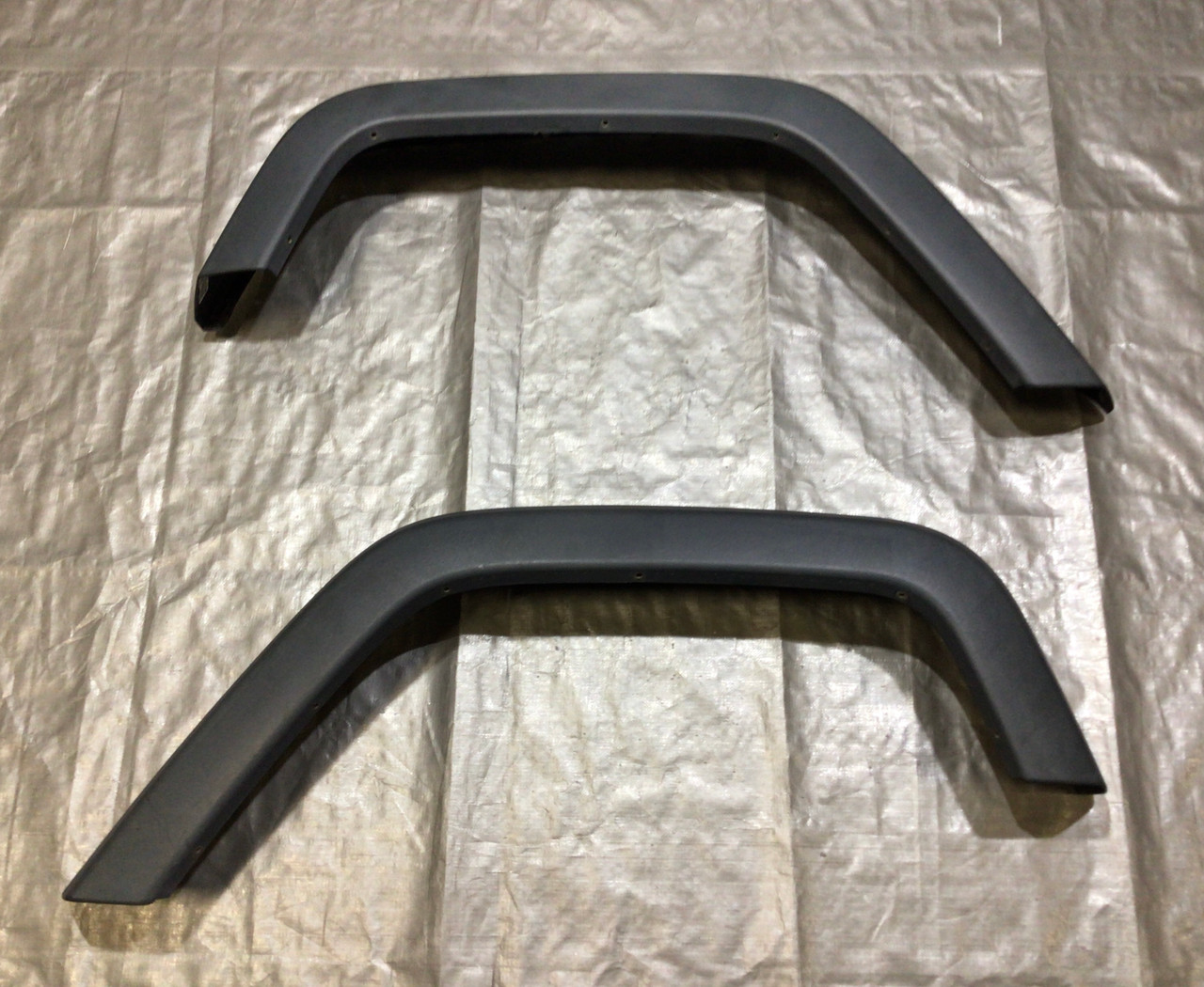 IMG_6341__19457.1659976305.jpg 2007-2017 Jeep Wrangler JK Unlimited Rear Fender Panels / Pair / Textured Black / JK003 - Image 1
