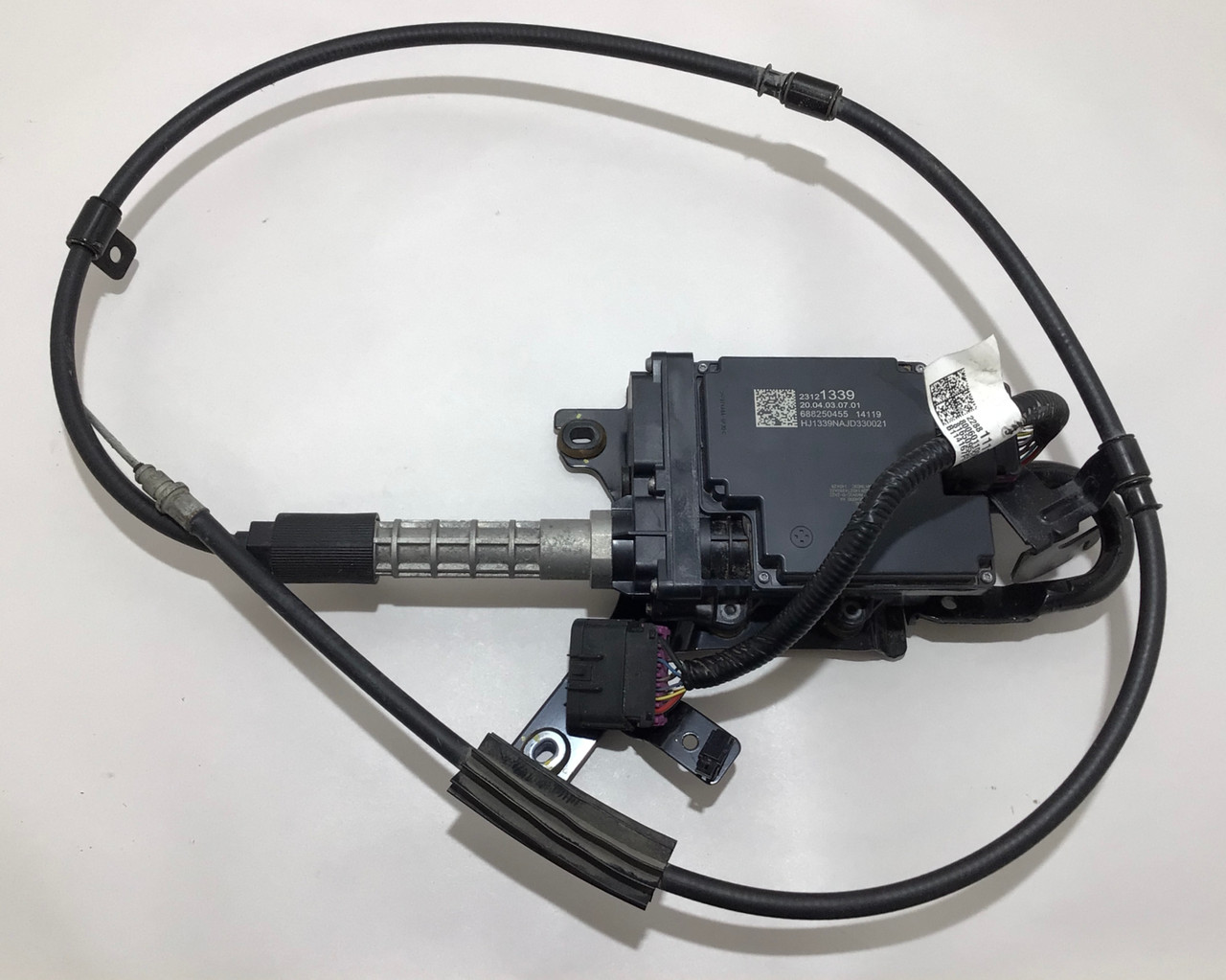 IMG_6640__14496.1672155875.jpg 2014-2019 Chevrolet C7 Corvette Electronic Parking Brake Motor w/ Cable / C7002 - Image 1