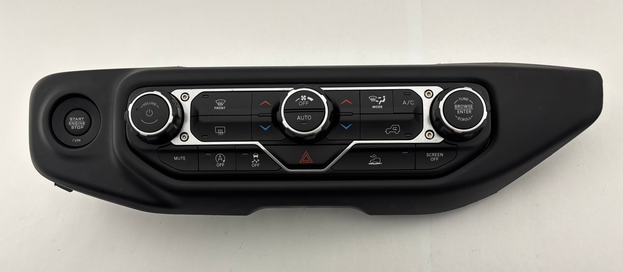 IMG_6900__32079.1776977913.jpg 2021 Jeep Wrangler JL Automatic Climate Control Unit / 7BU55DX9AA / JL012 - Image 1