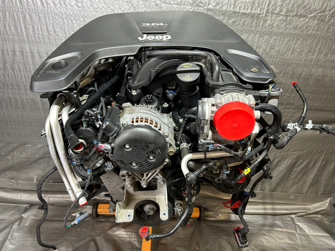 IMG_6992_2__06063.1780337786.jpg 2018-2024 Jeep Wrangler JL / Gladiator JT 3.6l V6 Engine Long Block / Automatic / 61K JT004 - Image 1