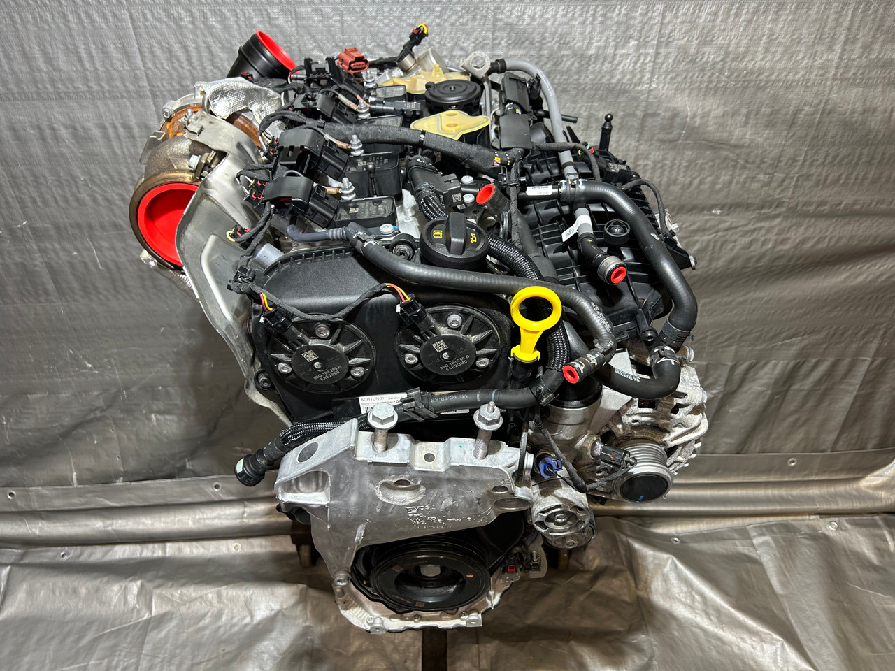 IMG_7089__65977.1760553054.jpg 2022-2024 Volkswagen MK8 GTI 2.0l Engine Long Block w/ Turbocharger / DRNA / 19K *UNTESTED* M8002 - Image 1