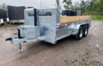 202 Triumph 14′ 7T Galvanized Dump - Image 3