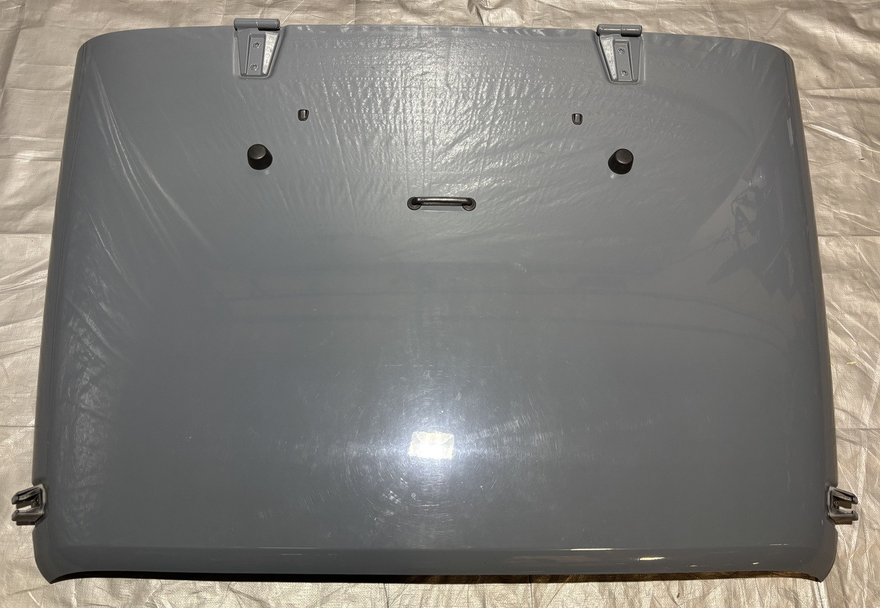IMG_7839__37330.1773842123.jpg 2013-2018 Jeep Wrangler JK OEM Hood Panel / Anvil Clear Coat JK017 - Image 1