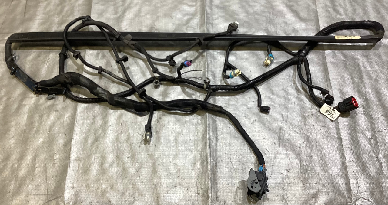 IMG_7842__69872.1755783316.jpg 2010 Chevrolet Corvette C6 Grand Sport Transmission Torque Tube Wiring Harness / Manual / 15252281 / C6018 - Image 1