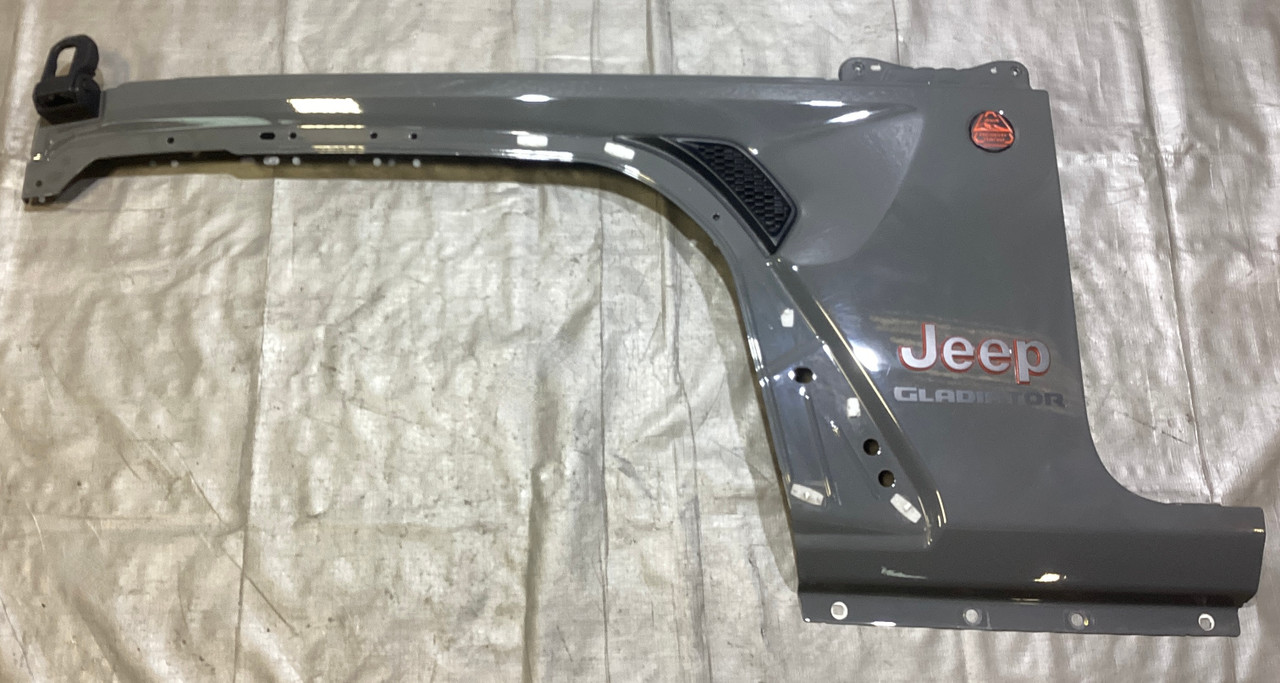 IMG_7980__13330.1735655083.jpg 2018-2024 Jeep Wrangler JL / Gladiator JT Driver Front Fender Apron Panel / Sting-Gray JT001 - Image 1